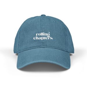 Rolling Chapters Embroidered Denim Hat