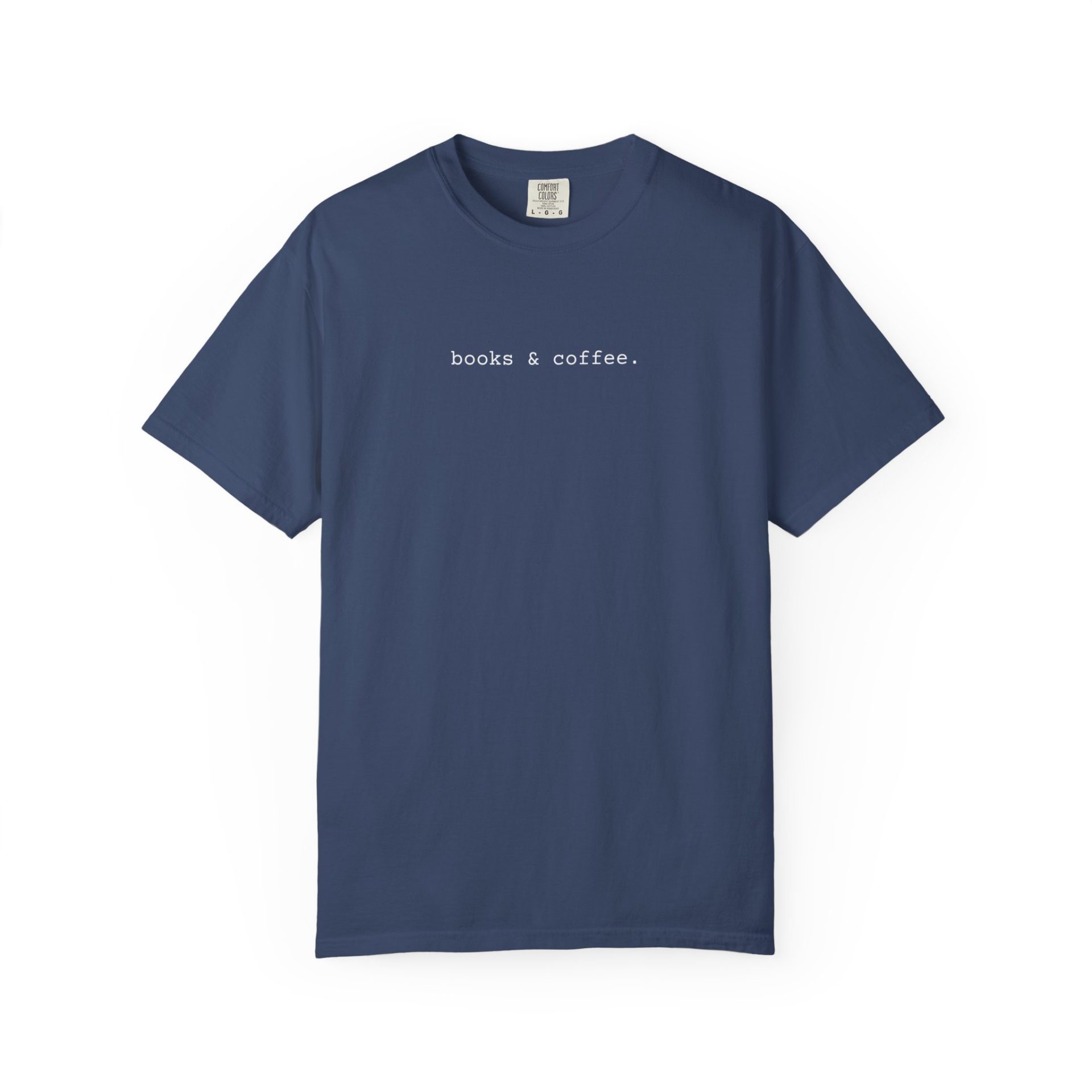 'Books & Coffee' T-Shirt - Image 5