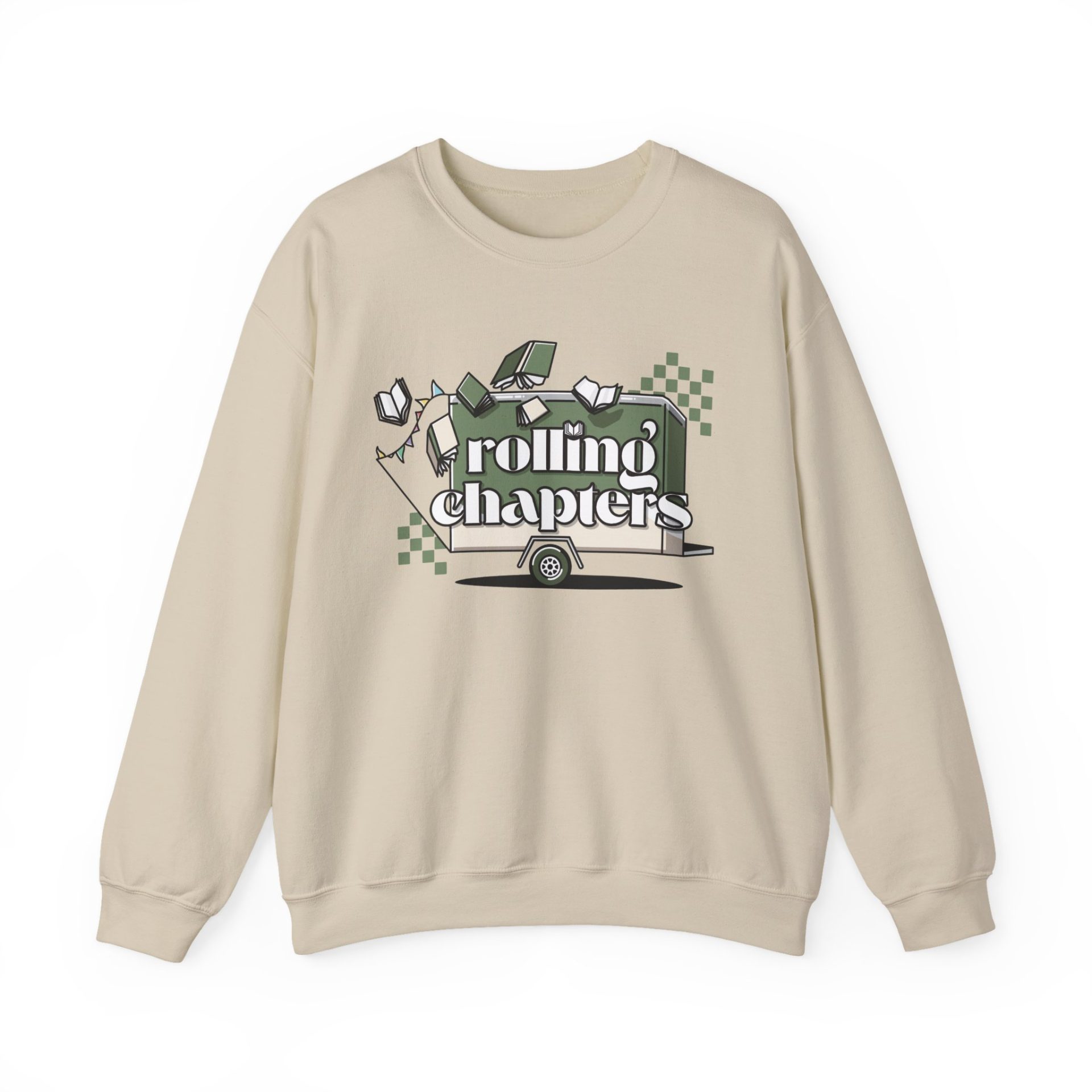 Rolling Chapters Crewneck Pullover - Image 4