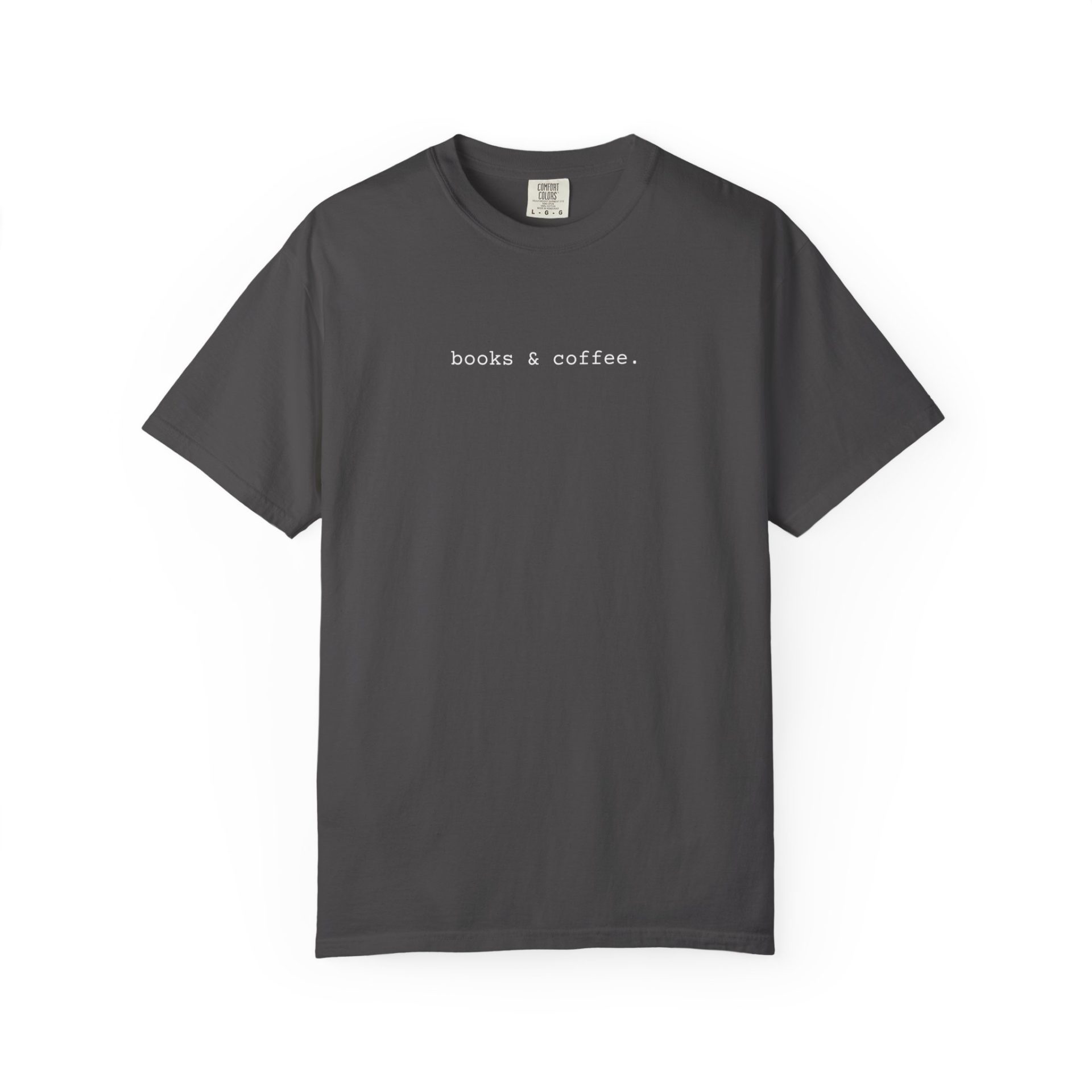 'Books & Coffee' T-Shirt - Image 6
