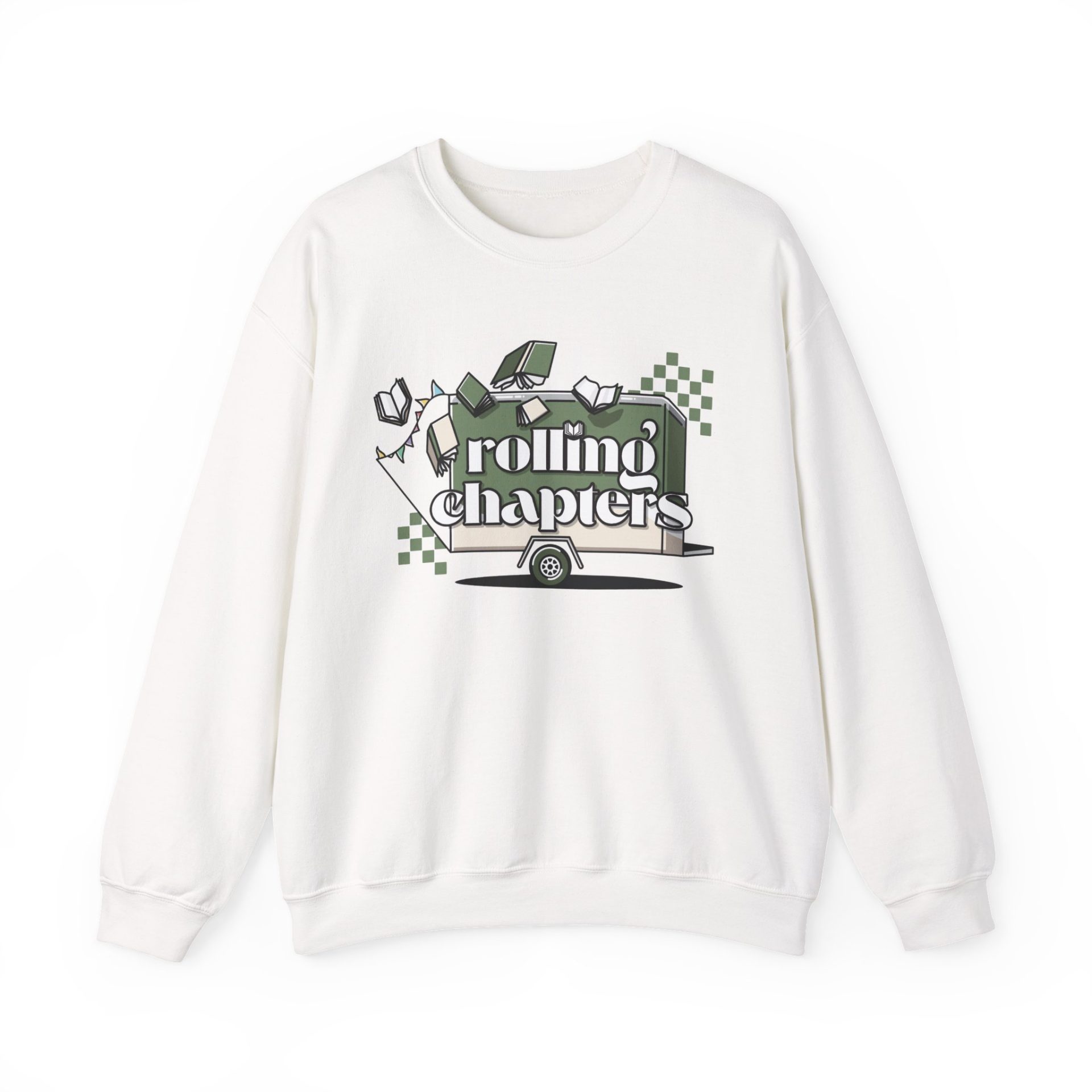 Rolling Chapters Crewneck Pullover - Image 3