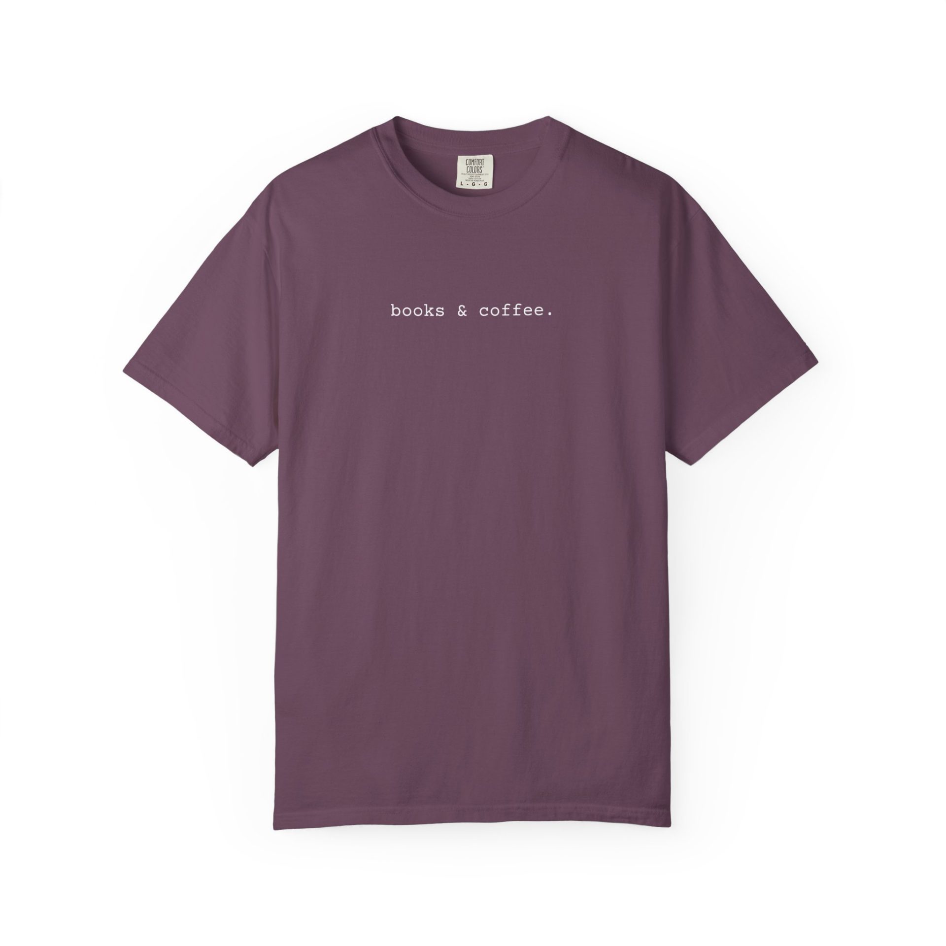 'Books & Coffee' T-Shirt - Image 8