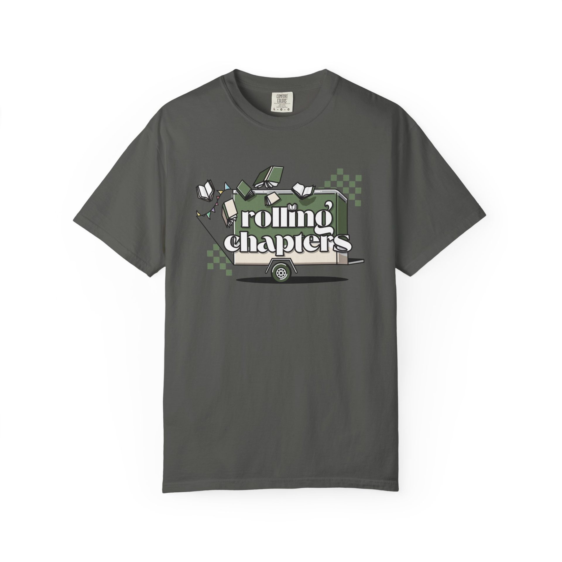 Rolling Chapters Graphic T-Shirt - Image 4