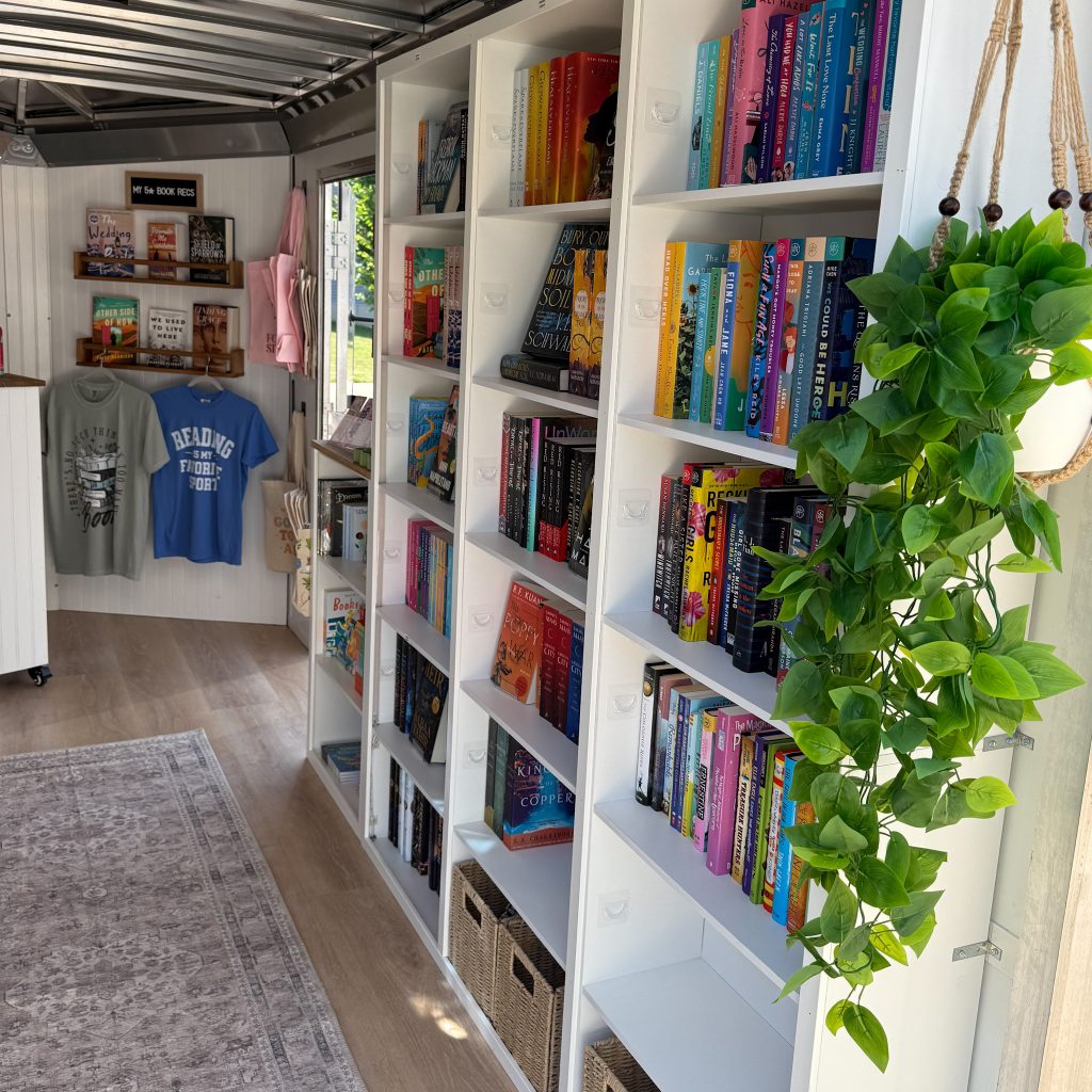 A mobile bookstore for fiction lovers